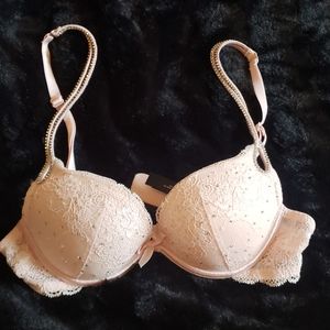 Victoria's Secret embellished bra 34 A